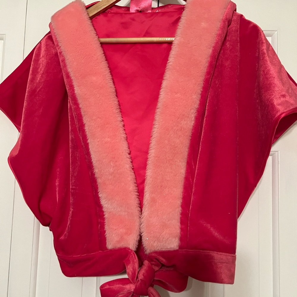 Victoria Secret Santa jacket.  Sexy Little Things